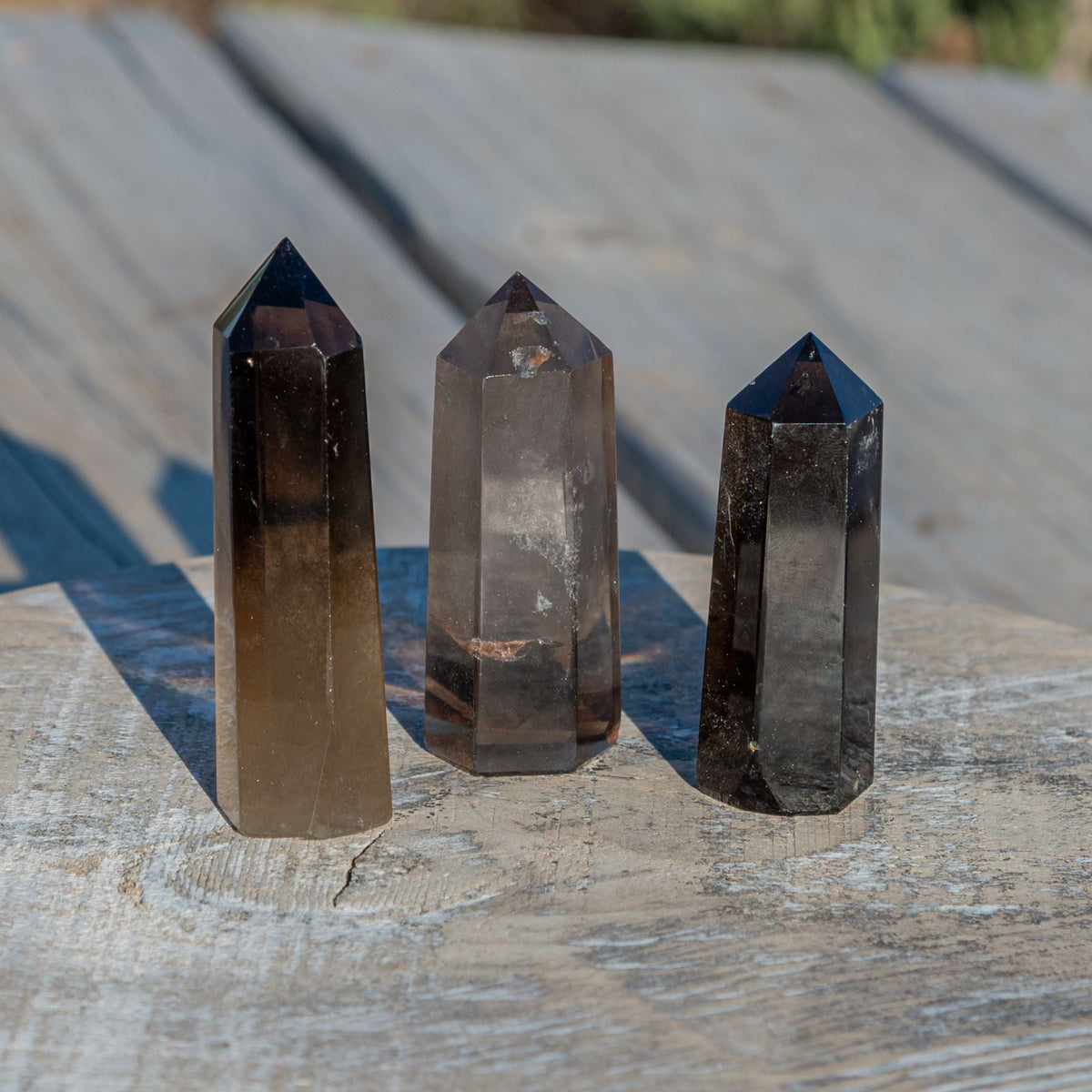 Smoky Quartz Tower