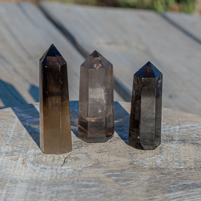 Smoky Quartz Tower