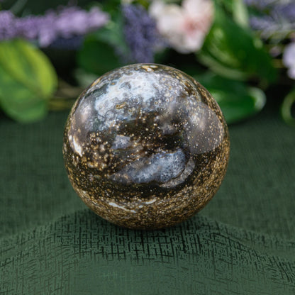 Sea Jasper Crystal Sphere