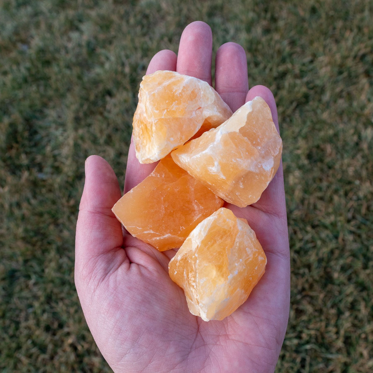 Orange Calcite Raw 1lb