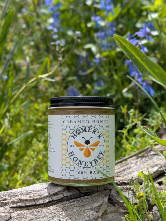 Raw Creamed Honey 7.5 oz