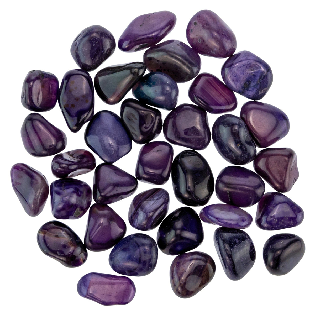 Purple Agate Tumbled 1lb