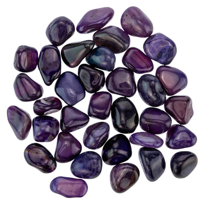 Purple Agate Tumbled 1lb