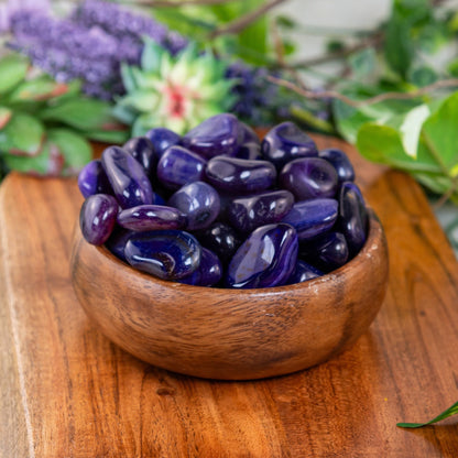 Purple Agate Tumbled 1lb