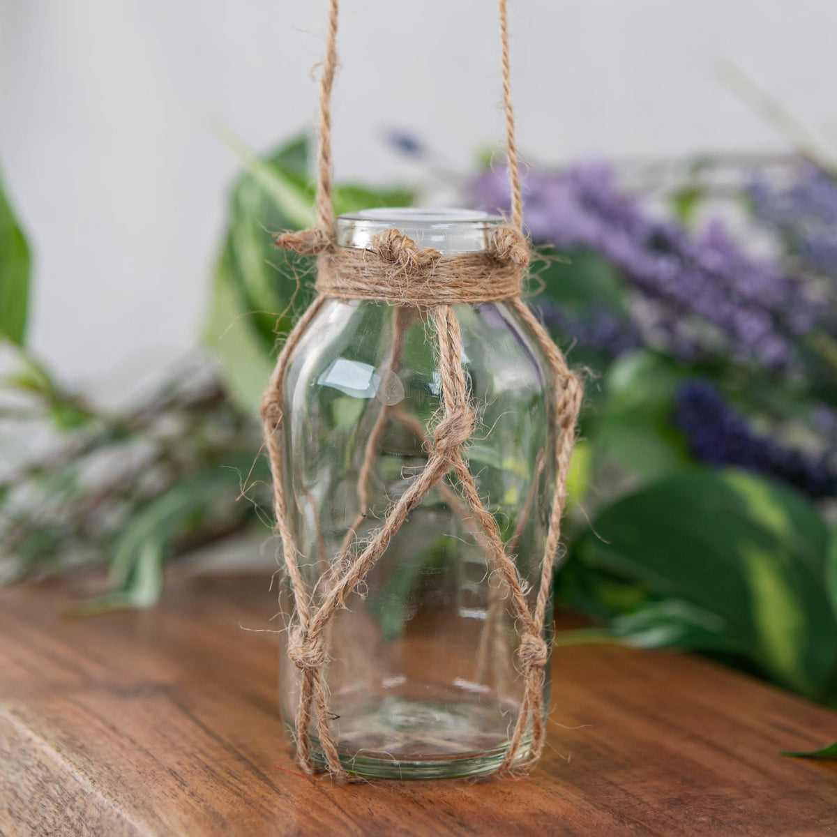 Hanging Glass Bottle