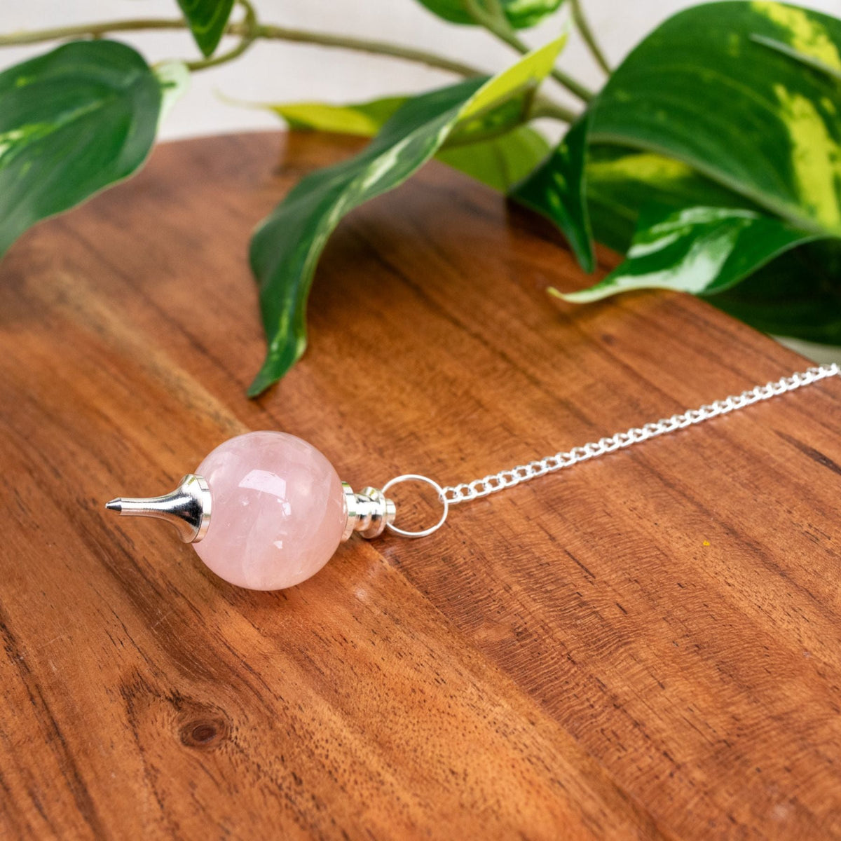 Rose Quartz Sephoroton Pendulum