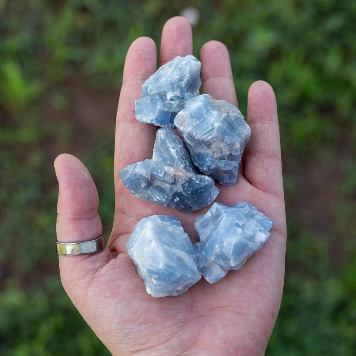 Blue Calcite Raw 1lb