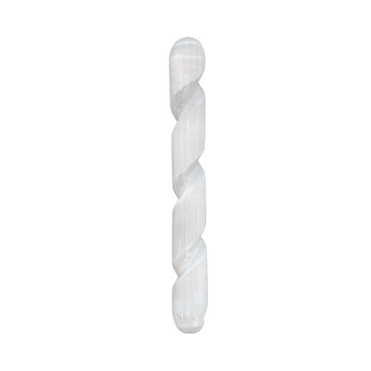 Selenite Spiral Massage Wand