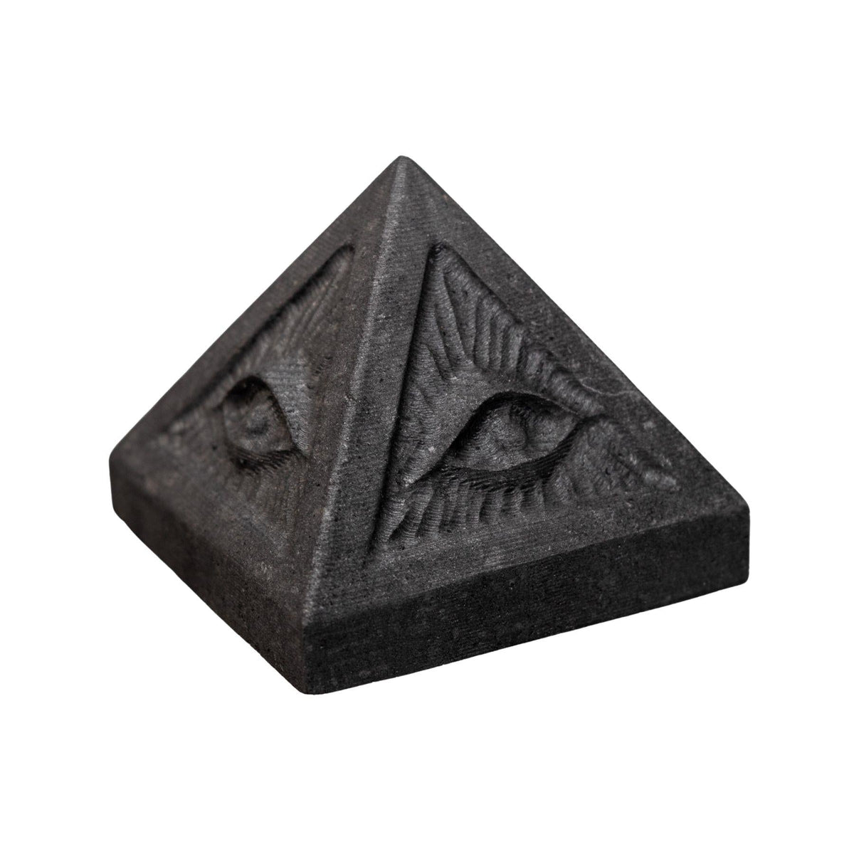 Shungite Evil Eye Pyramid
