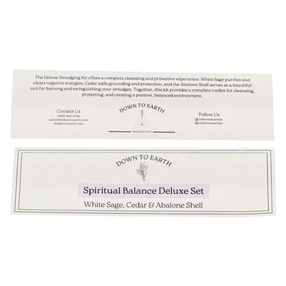 Spiritual Balance Deluxe Smuudge Set