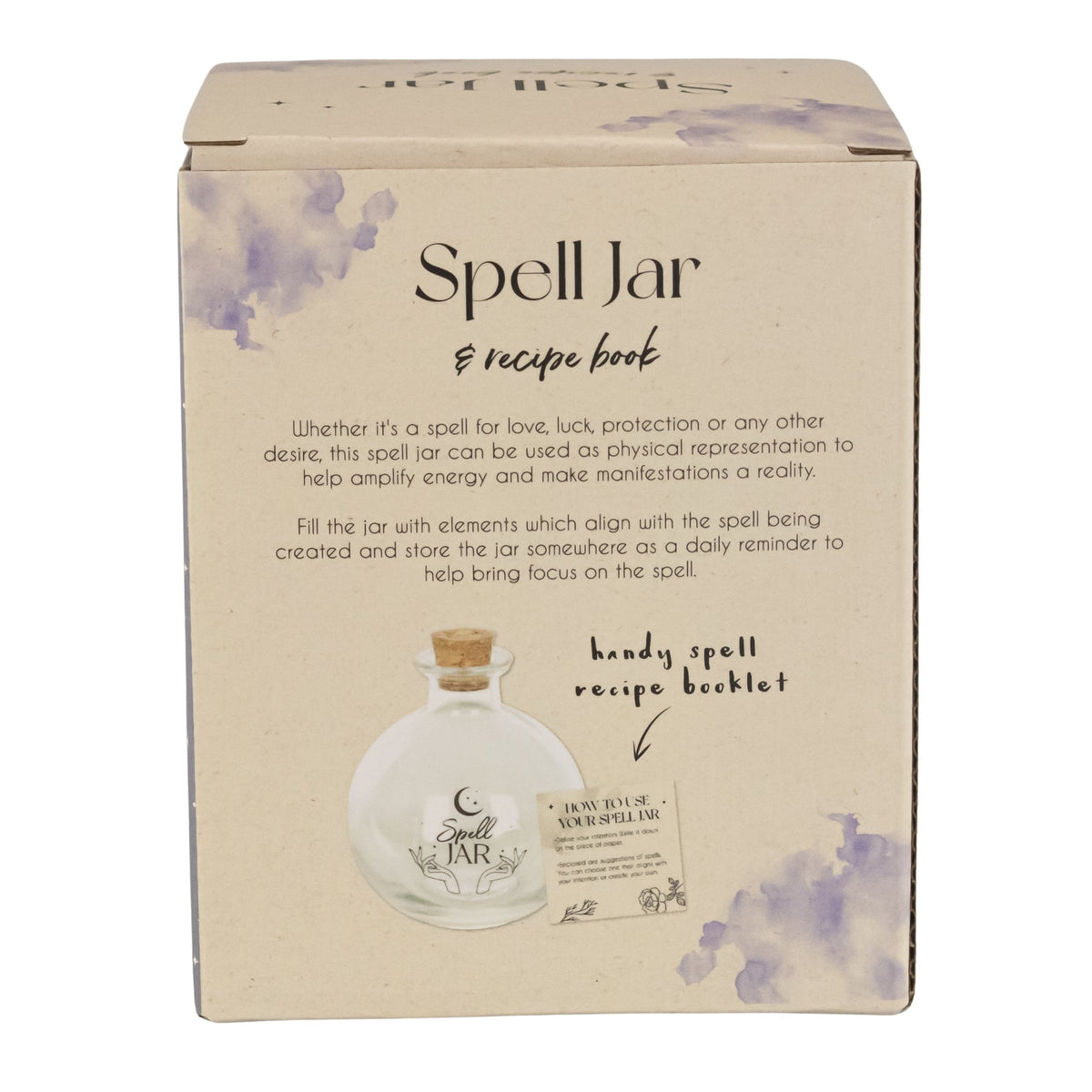 Spell Jar with Recipe Booklet