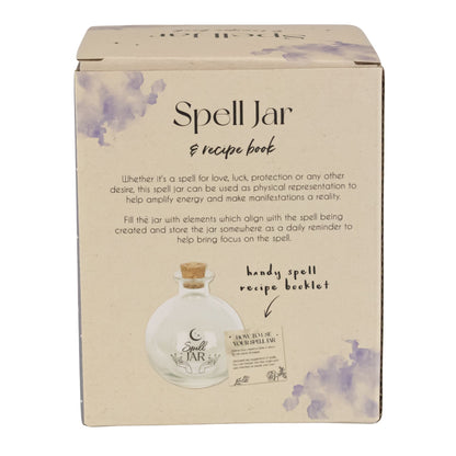 Spell Jar with Recipe Booklet