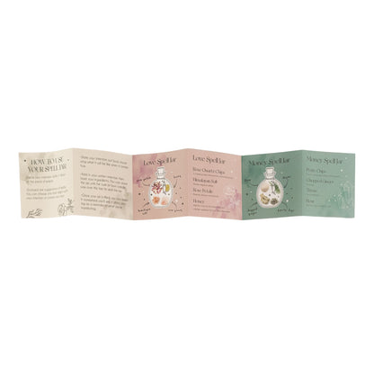 Spell Jar with Recipe Booklet