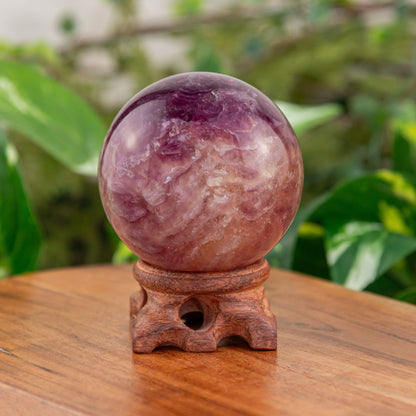 Purple Fluorite 65mm Sphere