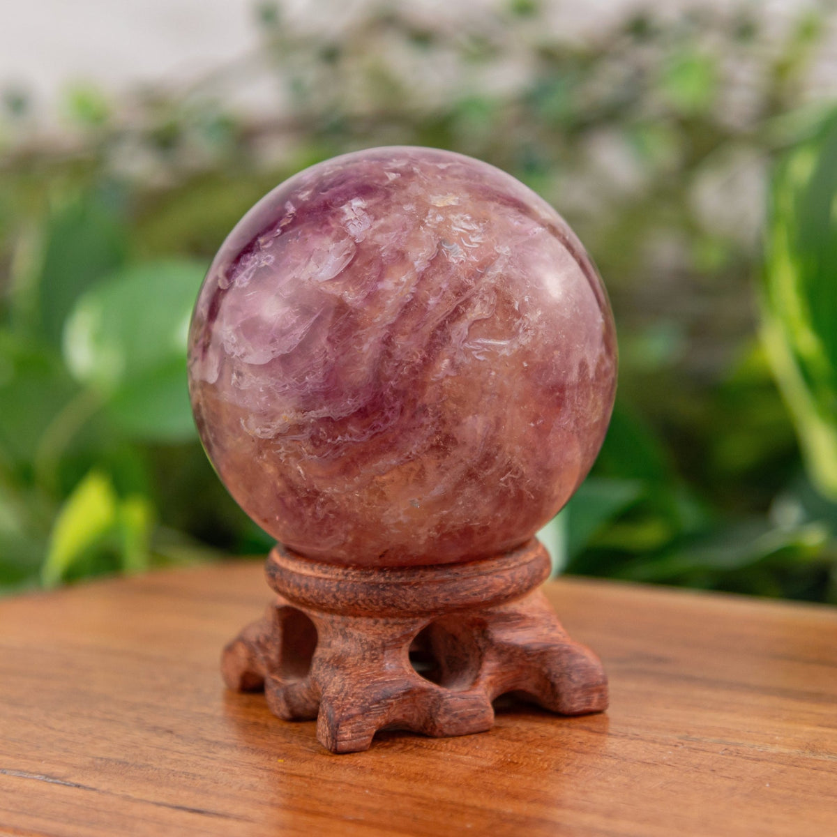 Purple Fluorite 65mm Sphere