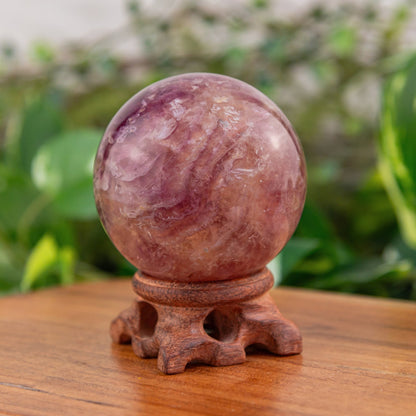 Purple Fluorite 65mm Sphere