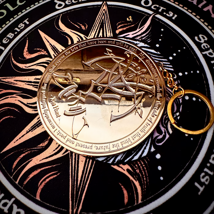 Enamel Charm - Divination Spinner