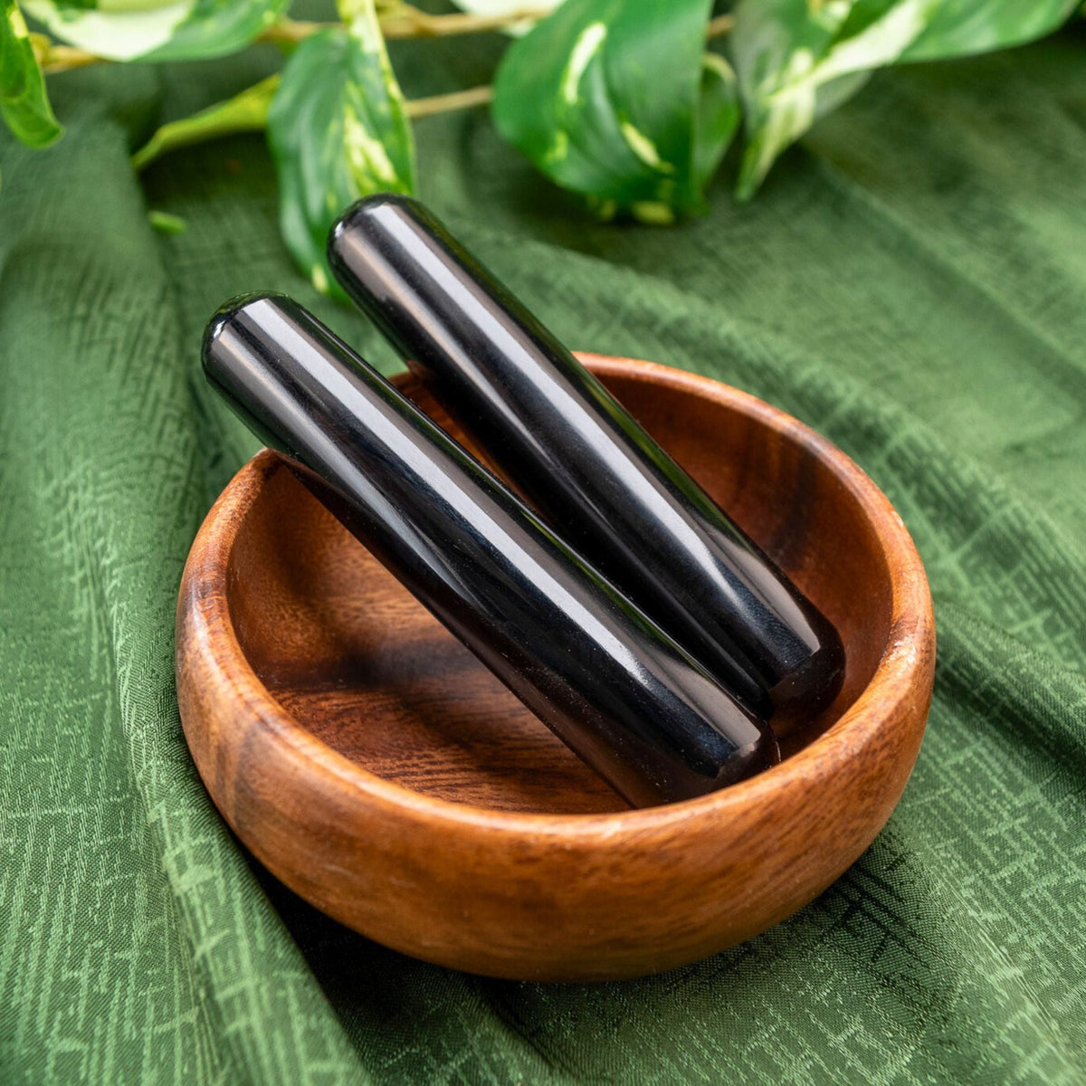 Black Obsidian Tapered Wand