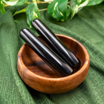 Black Obsidian Tapered Wand