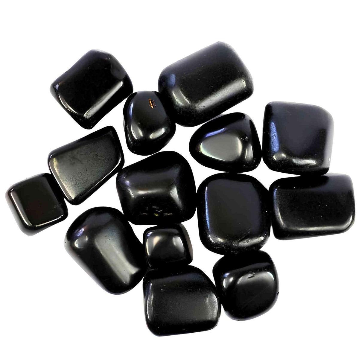 Black Obsidian Tumbled