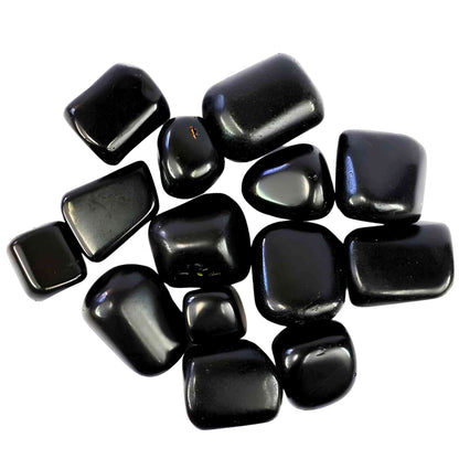 Black Obsidian Tumbled
