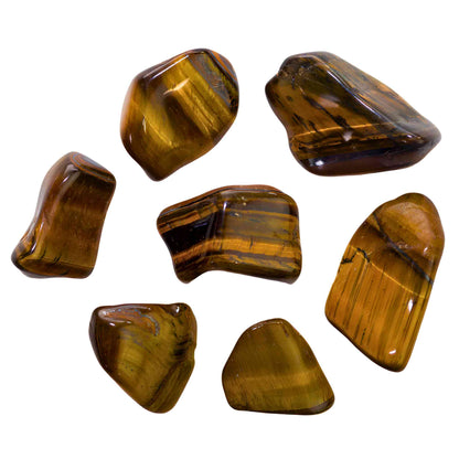 Gold Tiger's Eye Tumbled 1lb