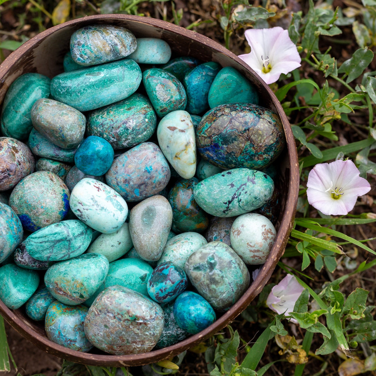 Tumbled Chrysocolla
