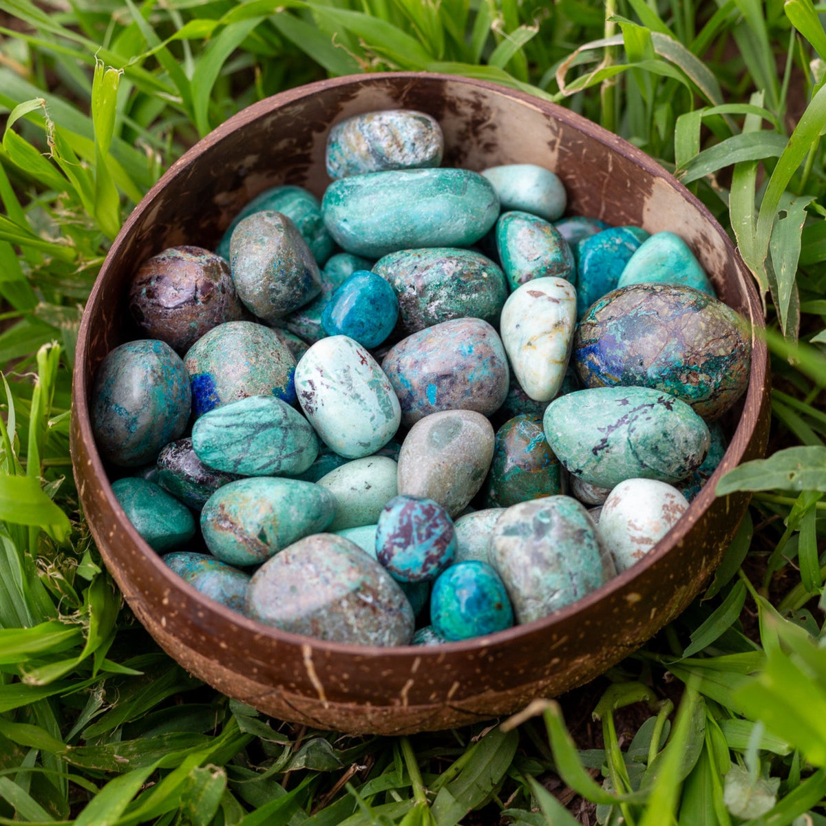 Tumbled Chrysocolla