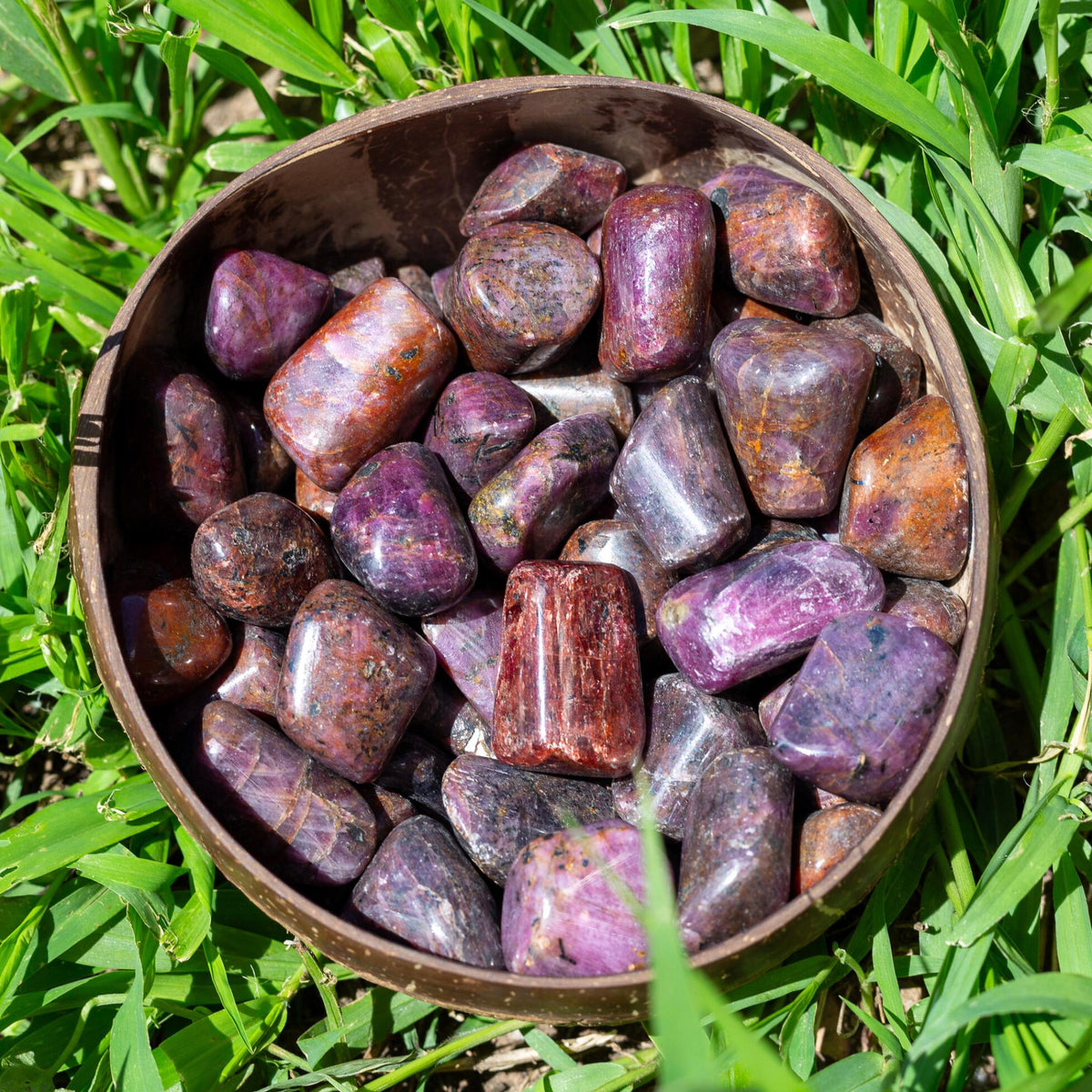 Ruby Tumbled 1/2lb