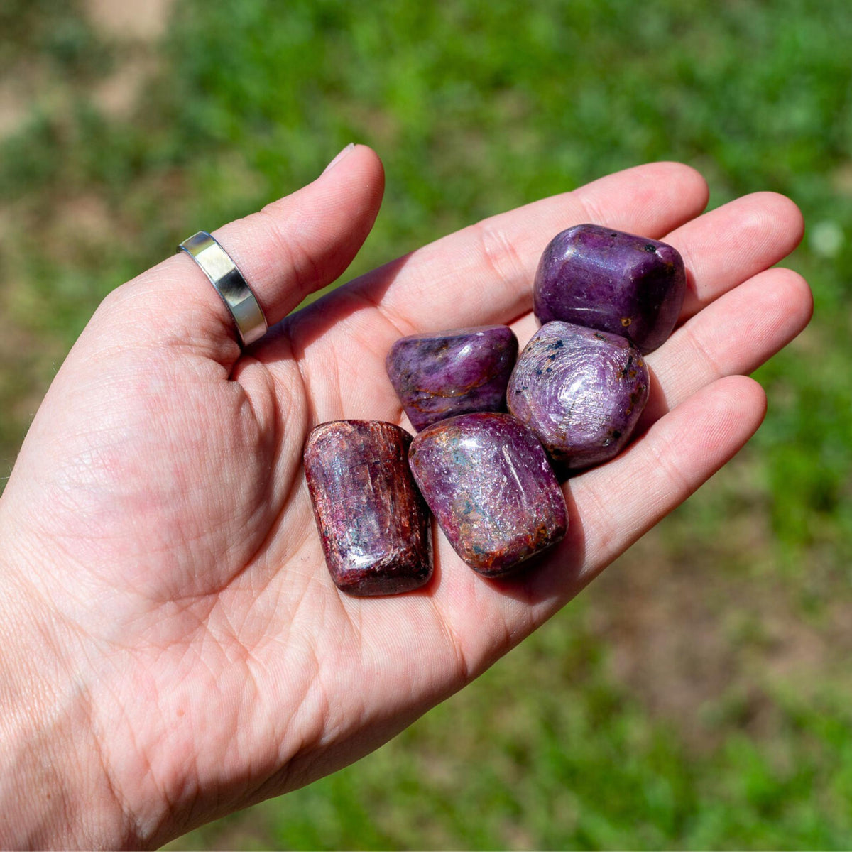 Ruby Tumbled 1/2lb