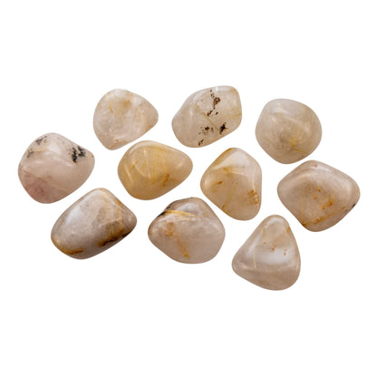 Rutilated Quartz Tumbled 1lb