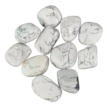 White Howlite Tumbled 1lb