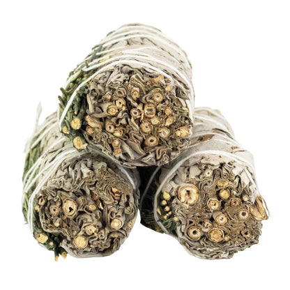 White Sage with Rosemary Smudge Stick