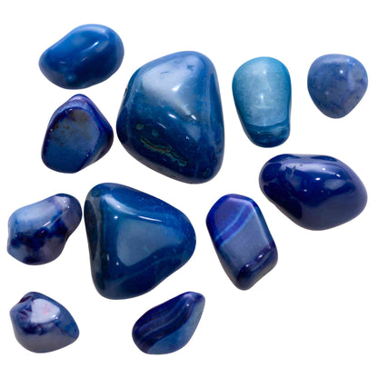 Blue Agate Tumbled 1lb