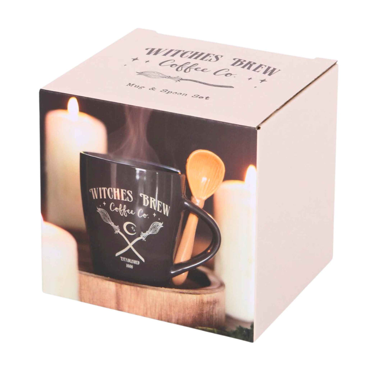 Witches Brew Coffee Co. Mug & Spoon Set