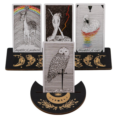 Wooden Tarot Card Display