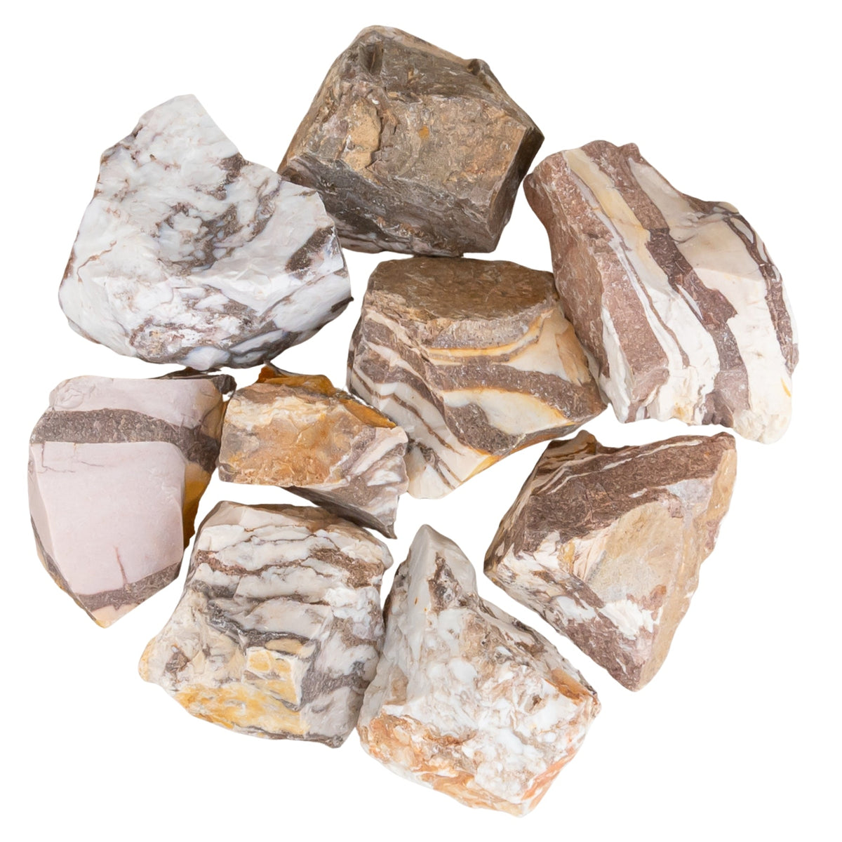 Zebra Jasper Raw 1lb