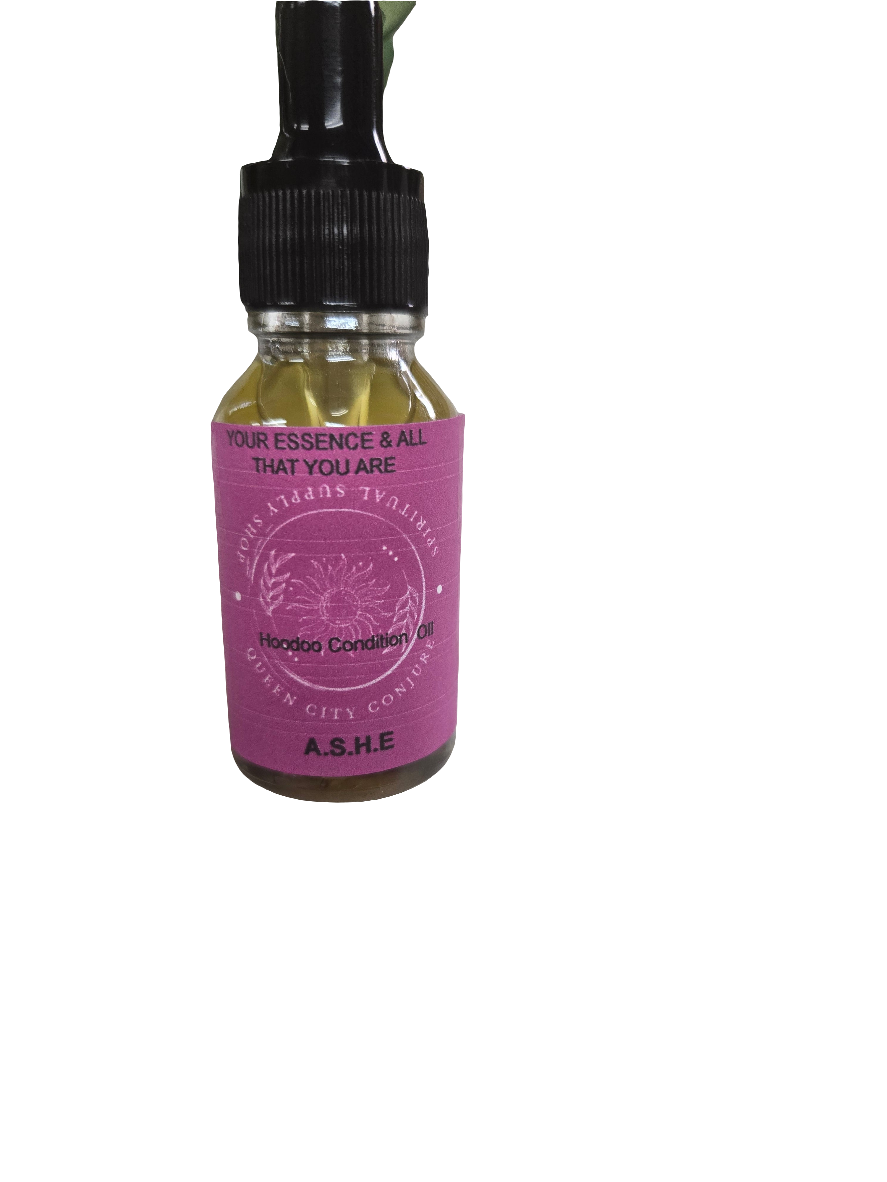 Ashè Oil - Spiritual Power & Divine Energy Hoodoo Conjure Oil