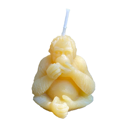 Orangutan Beeswax Candle