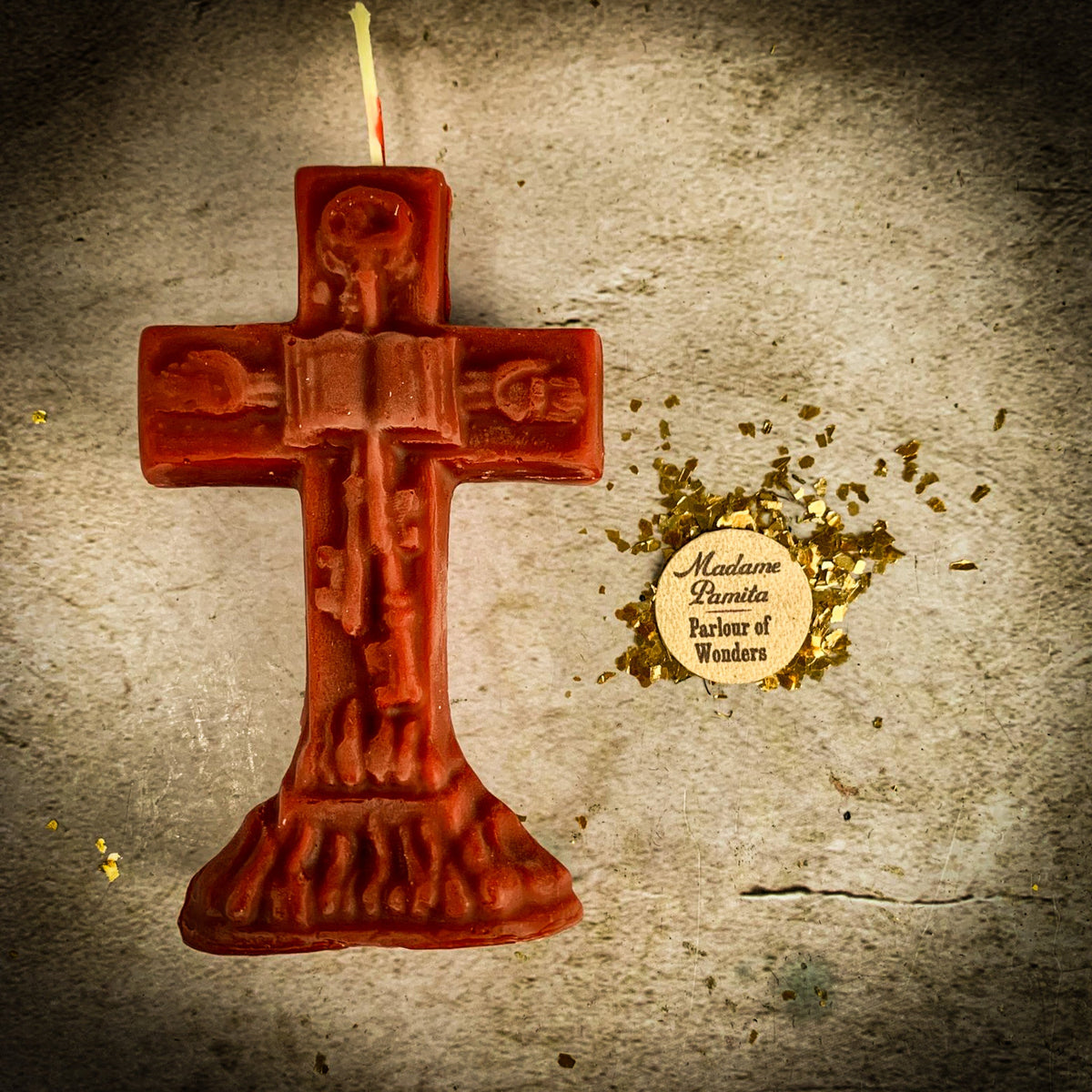 Beeswax Uncrossing Spell Candle - Remove Hexes, Curses & Jinxes