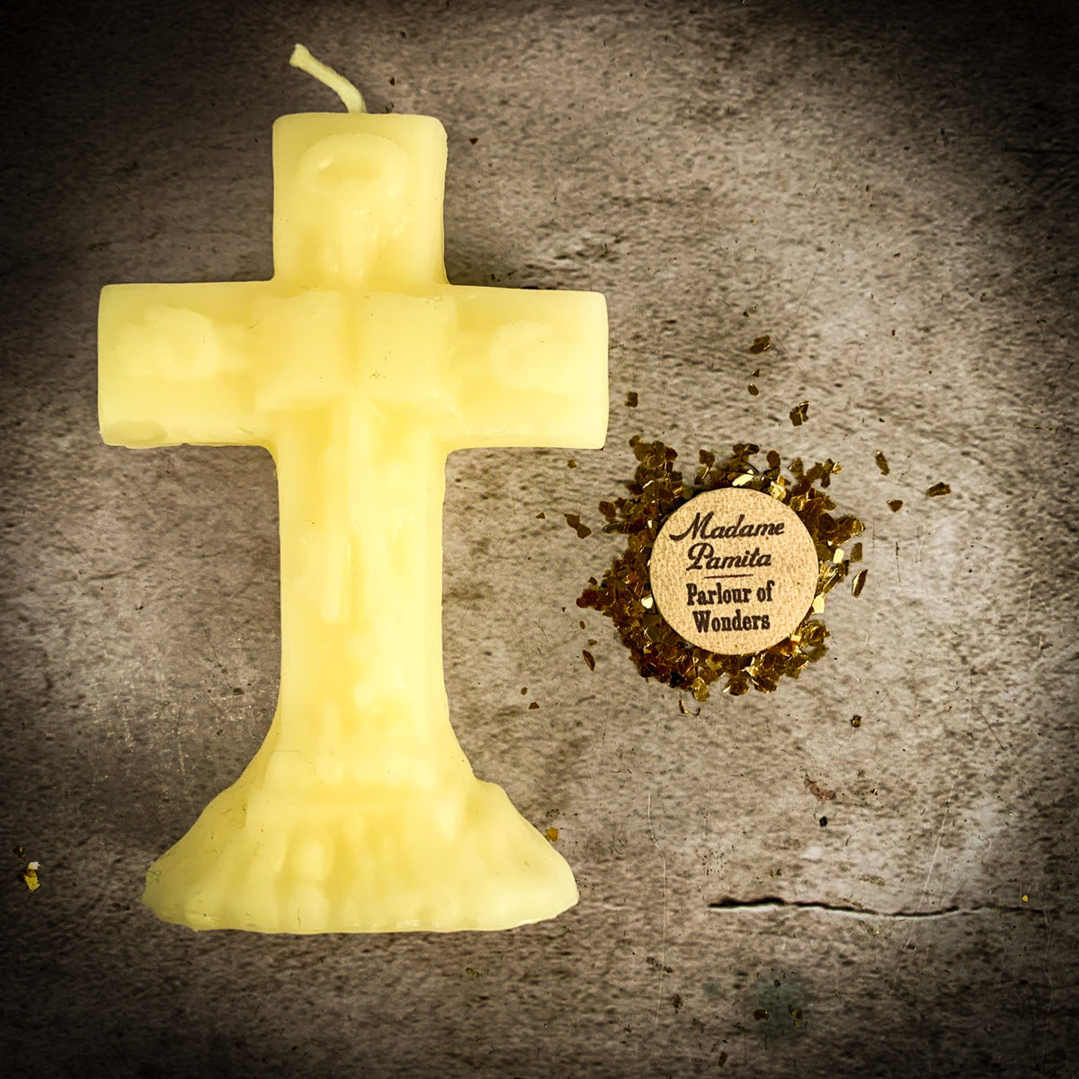 Beeswax Uncrossing Spell Candle - Remove Hexes, Curses & Jinxes