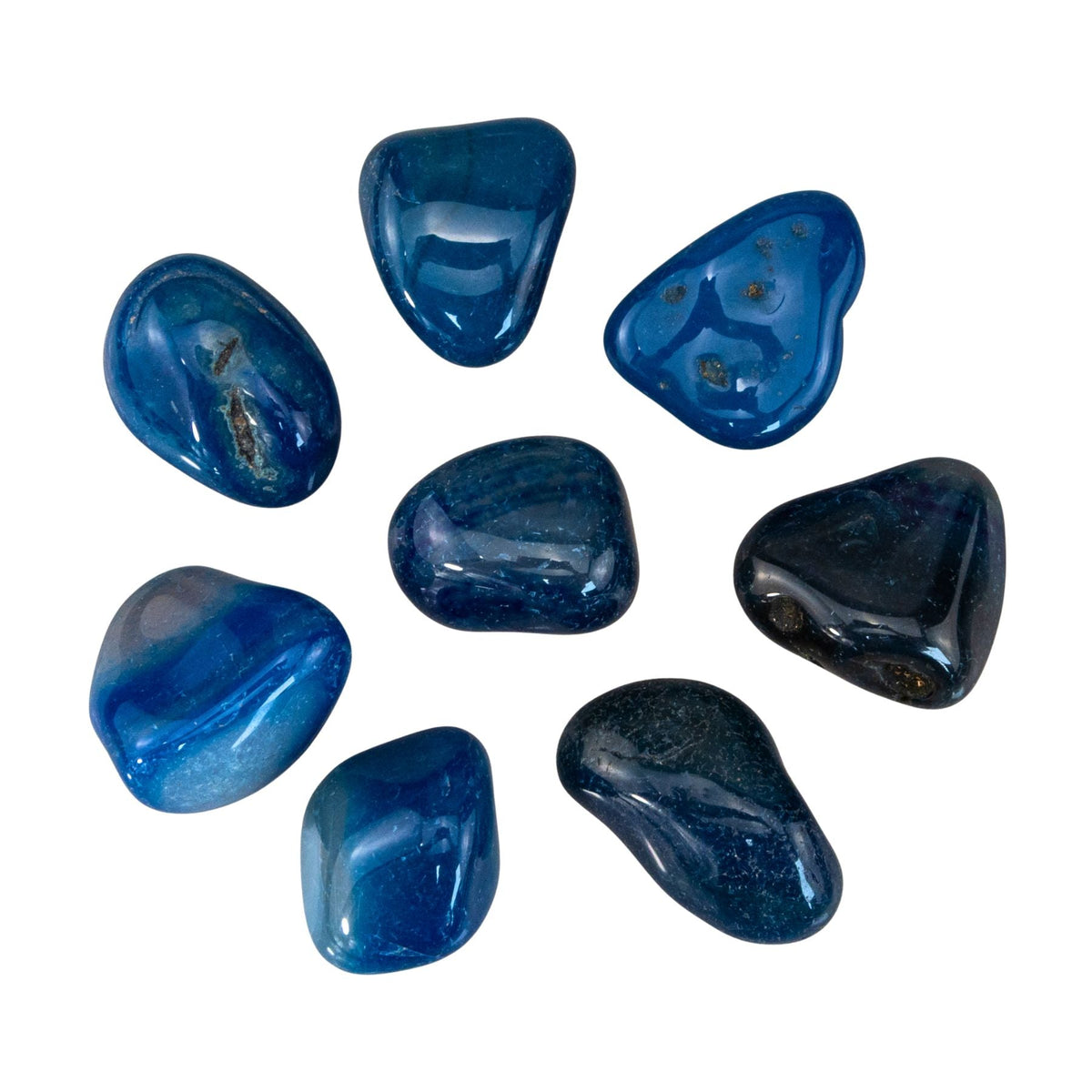 Blue Agate Tumbled 1lb