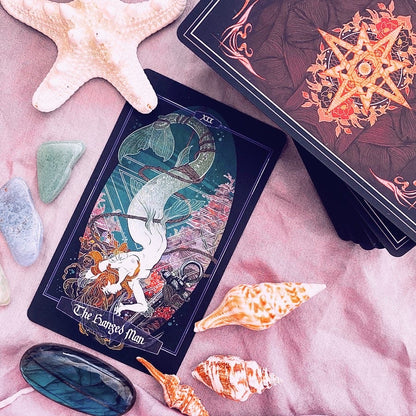 Children of Litha tarot card deck & book set- BLACK EDITION