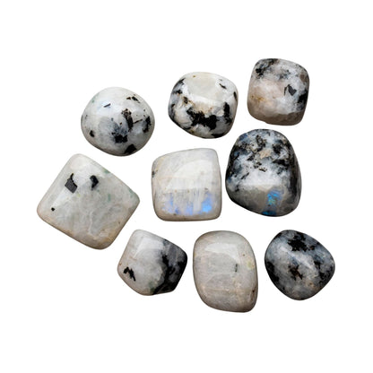 Rainbow Moonstone Tumbled 1lb